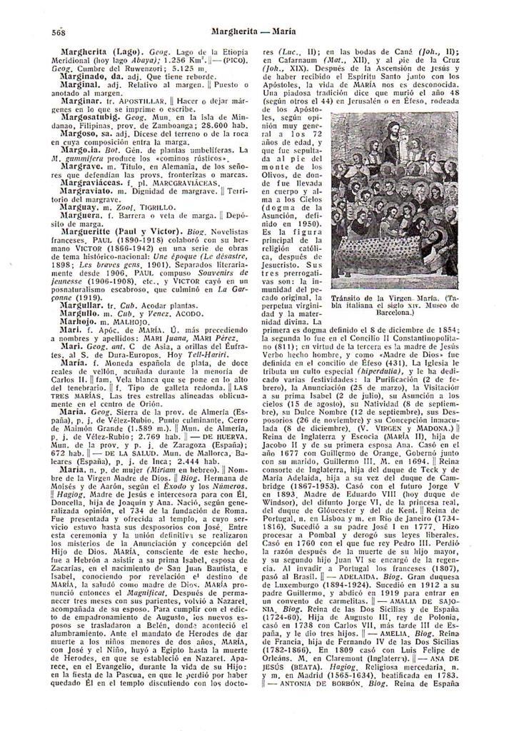LAMINA 28646: Tansito de la Virgen Maria