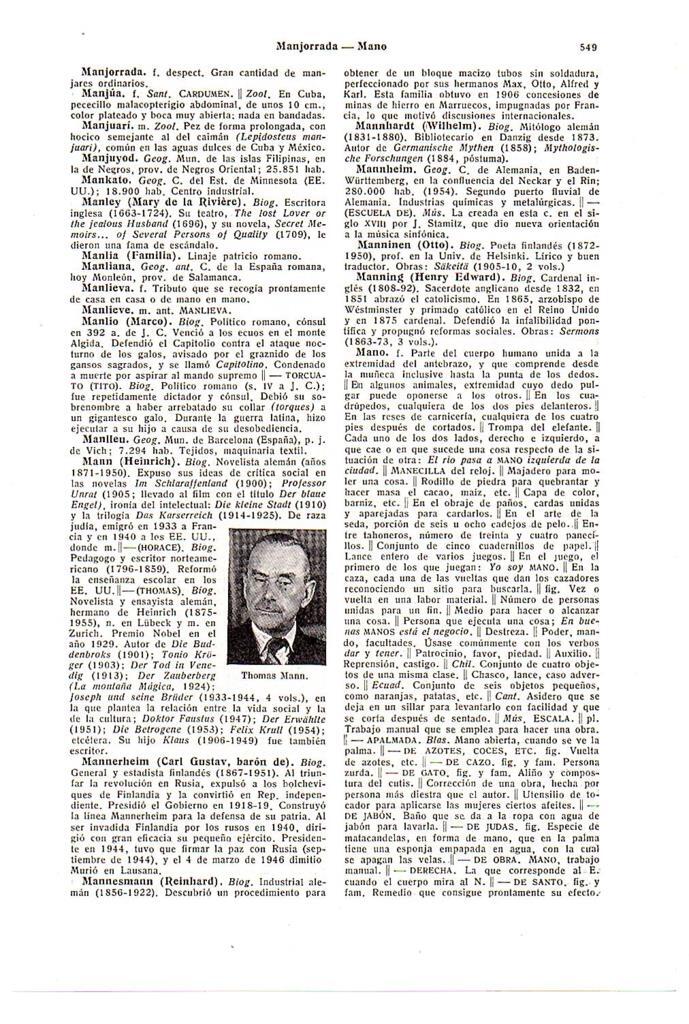 LAMINA 28633: Thomas Mann