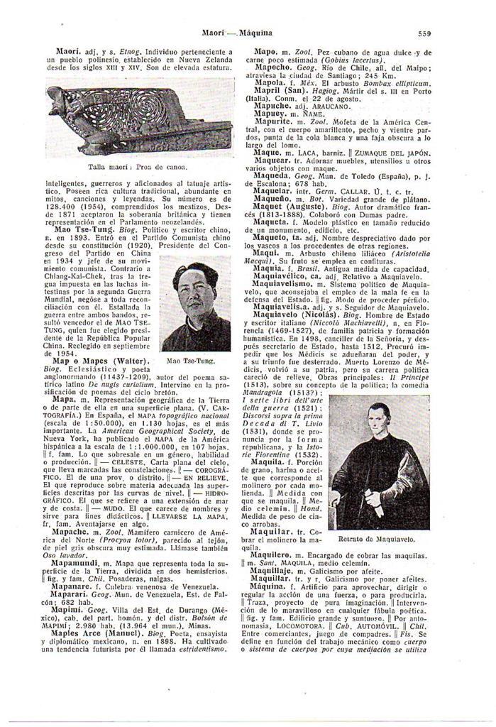LAMINA 28638: Retrato de Maquiavelo y Mao Tse-Tung