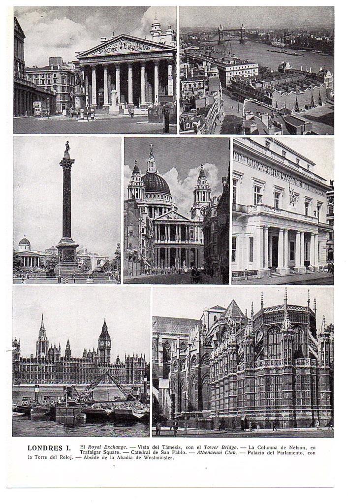 LAMINA 28590: Vistas de Londres
