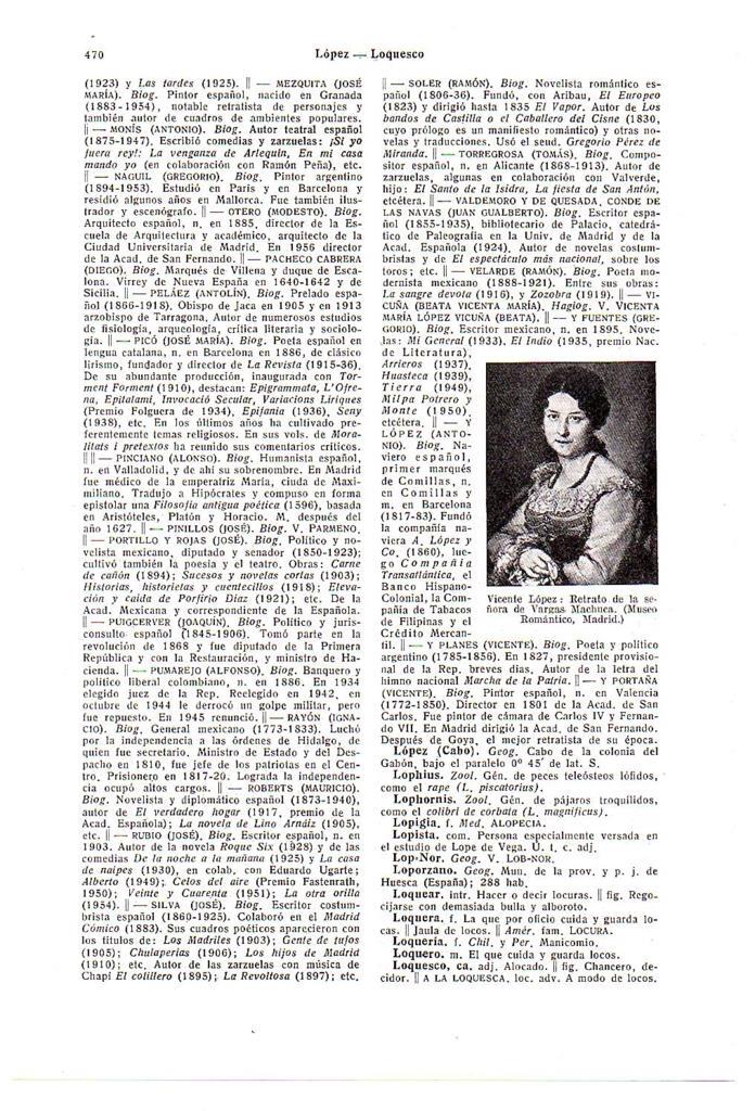 LAMINA 28593: Retrato de la señora de Vargas, por V. Lopez