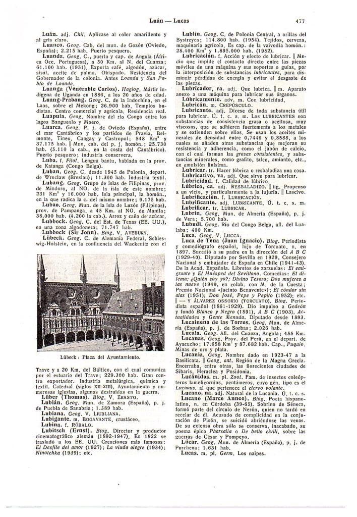 LAMINA 28597: Plaza del Ayuntamiento de Lubeck, Alemania