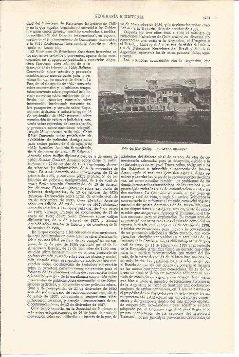 LAMINA V03789: Casino Municipal en Viña del Mar, Chile