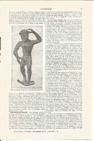 LAMINA V03816: Satiro de bronce de Son Reus, Mallorca