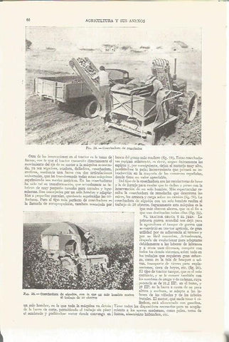 LAMINA V03810: Cosechadoras