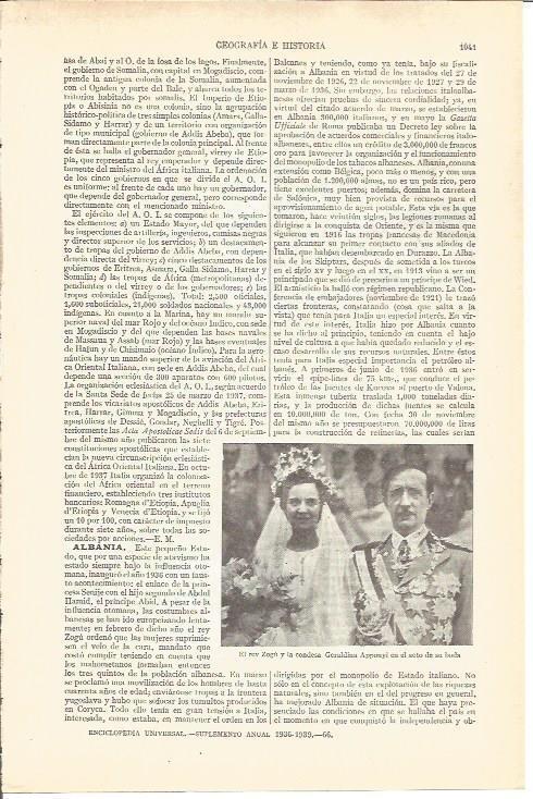 LAMINA V03750: El rey Zogu y condesa Geraldina en su boda