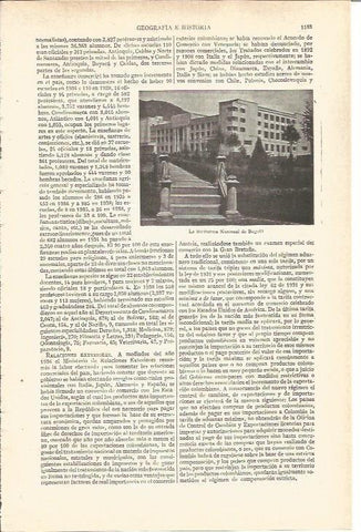 LAMINA V03779: La Biblioteca Nacional de Bogota