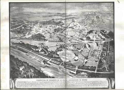 LAMINA V03887: Perspectiva de la Ciudad Universitaria de Madrid