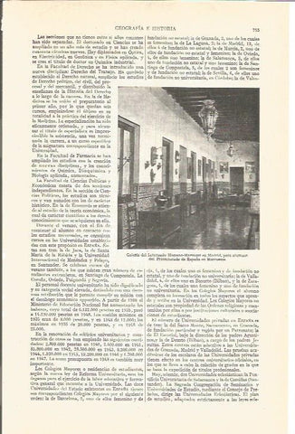 LAMINA V03885: Galeria del Internado Hispano Marroqui en Madrid