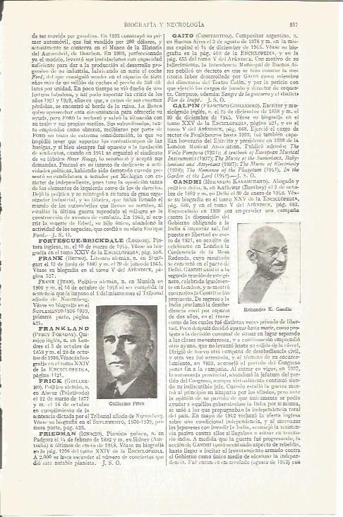 LAMINA V03897: G. Frick y Mohandas K. Gandhi