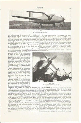 LAMINA V03841: Avion frances NC-1070 y Avro llamado Lincoln