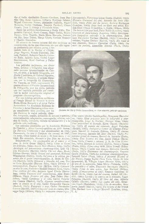 LAMINA V03866: Dolores del Rio y P. Armendariz en Flor Silvestre