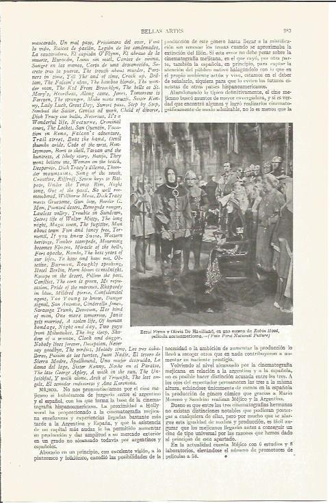 LAMINA V03865: E. Flynny Olivia de Havilland en Robin Hood