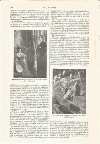 LAMINA V03859: Paulette Goddard en Un marido ideal y L. Olivier