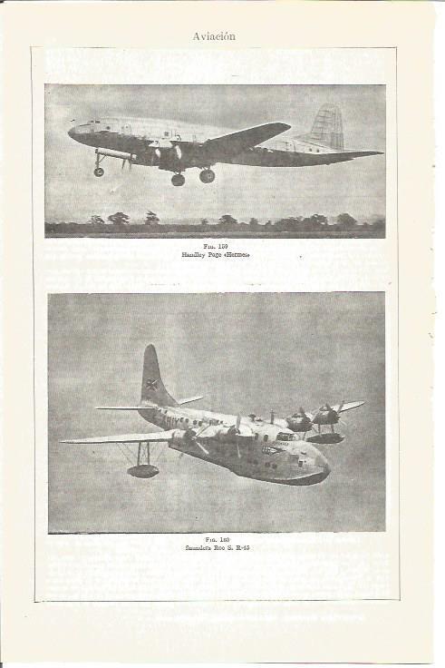 LAMINA V03854: Handley Page y Saunders Roe R-45