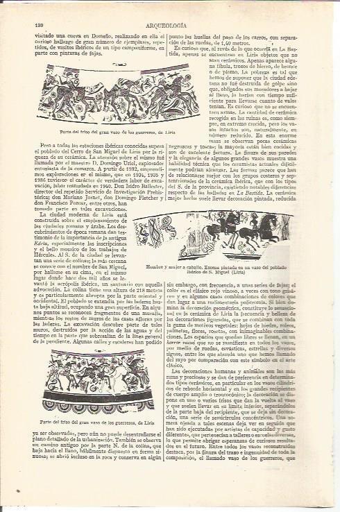 LAMINA V03620: Frisos de Liria y de S. Miguel
