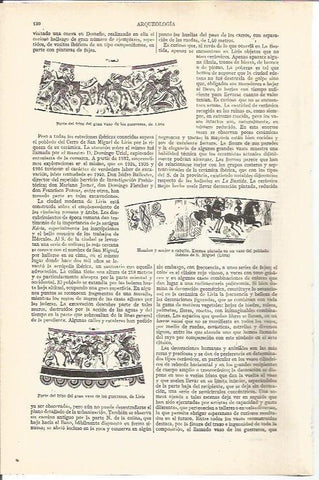 LAMINA V03620: Frisos de Liria y de S. Miguel