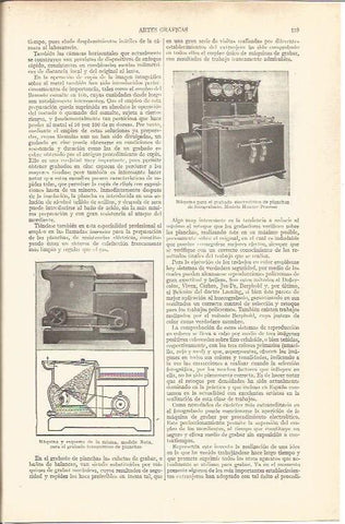 LAMINA V03637: Maquinas para el grabado