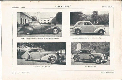 LAMINA V03654: Modelos de coches