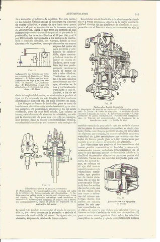 LAMINA V03648: Carburador Zenith-Stromberg y distribuidor Bosch
