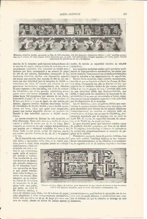 LAMINA V03645: Maquina y prensa rotativa