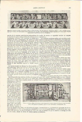 LAMINA V03645: Maquina y prensa rotativa