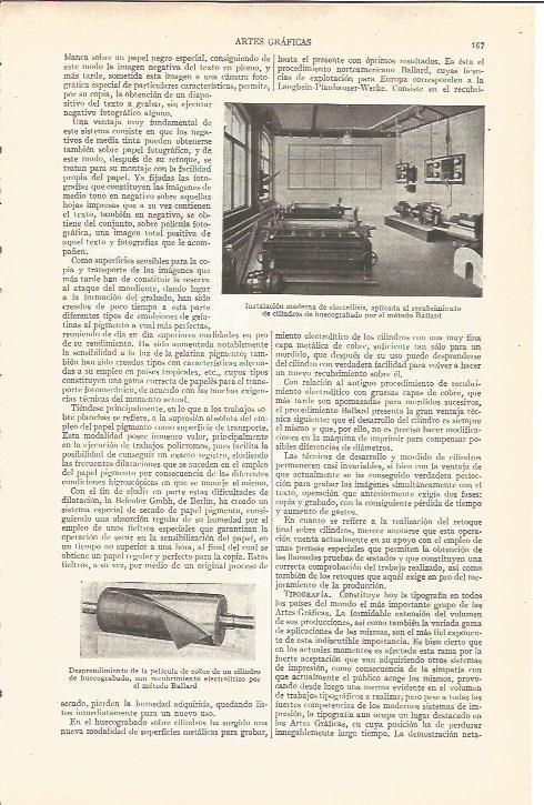 LAMINA V03642: Instalacion moderna de electrolisis