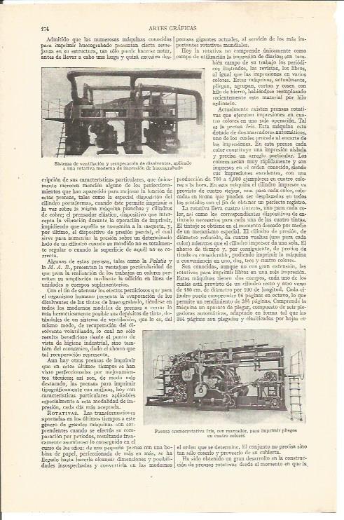 LAMINA V03639: Prensa cromorrotativa Iris