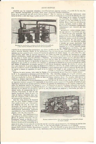 LAMINA V03639: Prensa cromorrotativa Iris