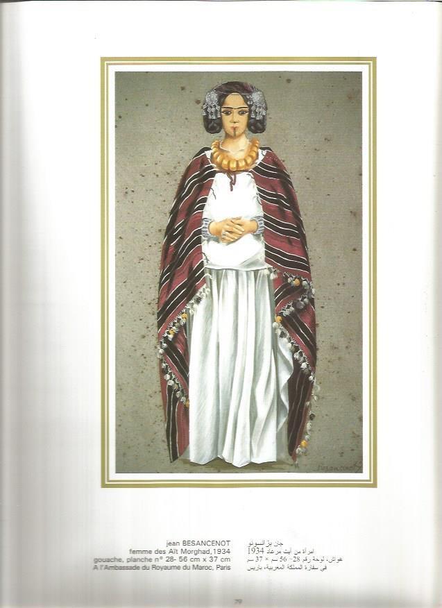 LAMINA V03585: Femme des Ait Morghad, 1934 por j. BESANCENOT