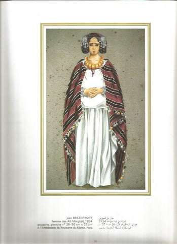 LAMINA V03585: Femme des Ait Morghad, 1934 por j. BESANCENOT
