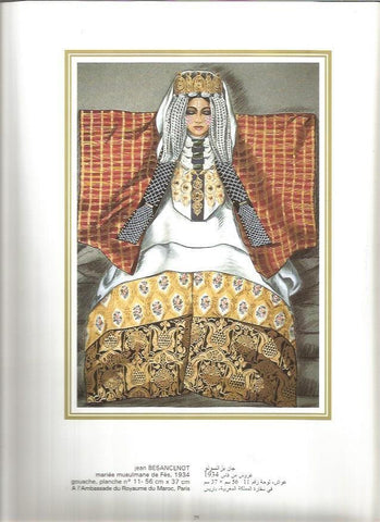 LAMINA V03581: Marie musulmane de Fes, 1934 por j. BESANCENOT