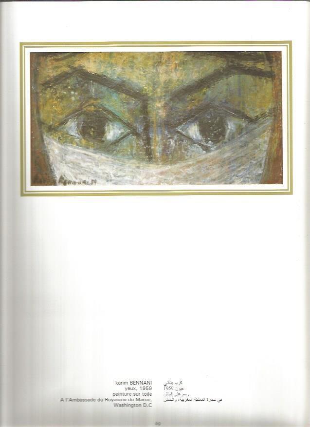 LAMINA V03580: yeux, 1959 por k. BENNANI