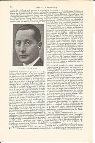 LAMINA V03716: Jose Antonio Primo de Rivera
