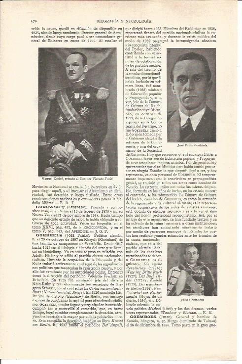 LAMINA V03711: M. Goded por V. Furio, J. P. Goebbels y J. Goemboes