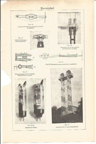 LAMINA V03733: Electricidad