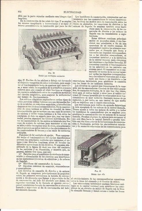LAMINA V03732: Tipos de relais