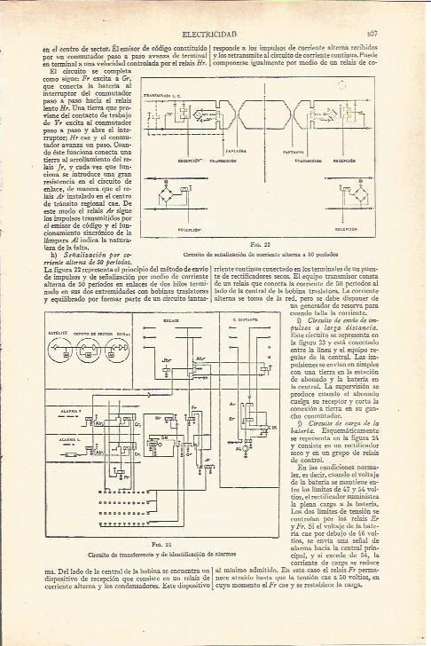 LAMINA V03730: Circuitos de señalizacion y transferencia
