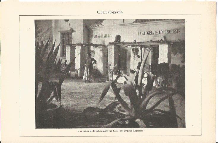 LAMINA V03672: Escena de Morena Clara por Imperio Argentina