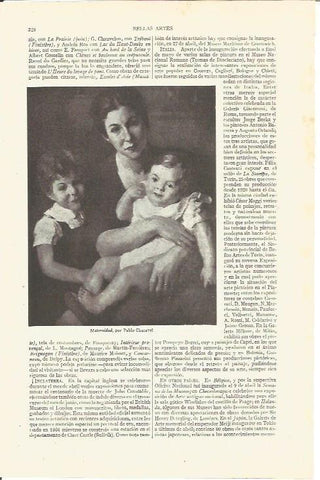 LAMINA V03701: Maternidad por P. Charavel