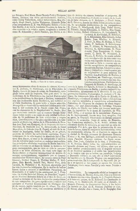 LAMINA V03682: Casa de la Opera Alemana, Berlin