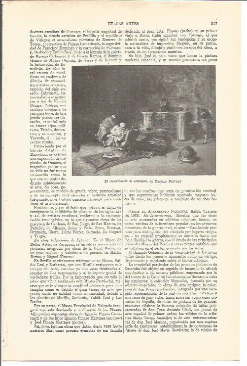 LAMINA V03696: El coleccionista de estampas por Mariano Fortuny
