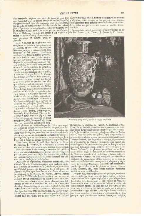 LAMINA V03694: Porcelana, oro y sedas por R. Tarrega Viladoms