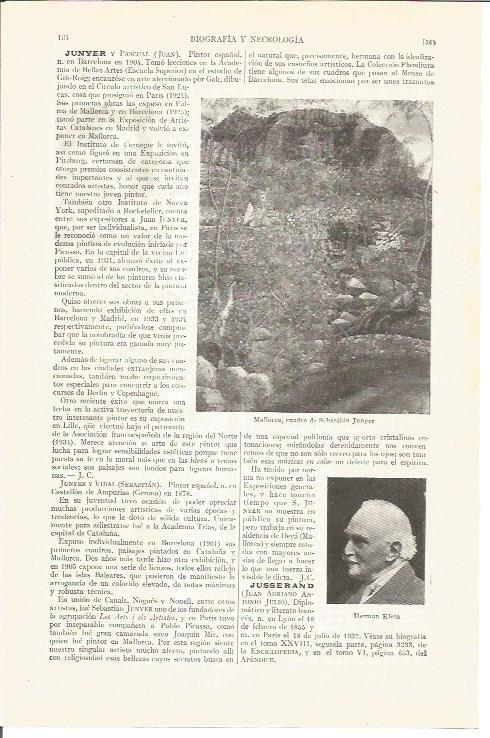 LAMINA V04125: Mallorca por S. Junyer y Hernan Klein