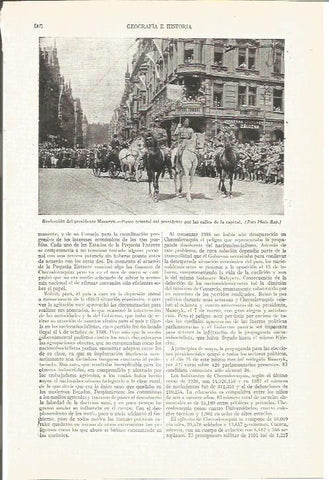 LAMINA V04157: Presidente Masaryk desfilando 