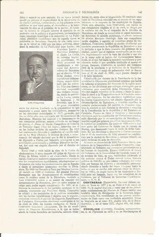 LAMINA V04122: Luis Companys