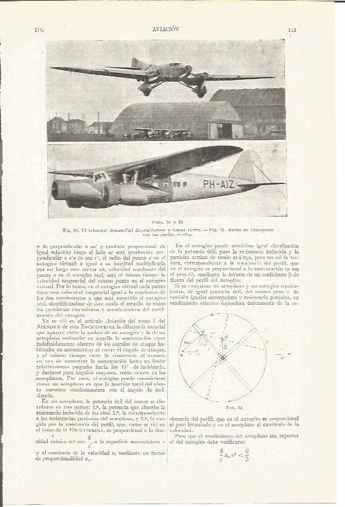 LAMINA V04119: Trimotor Arc-en-Ciel