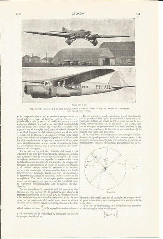 LAMINA V04119: Trimotor Arc-en-Ciel