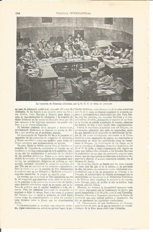 LAMINA V04086: La Comision de Palestina reunida en Jerusalen