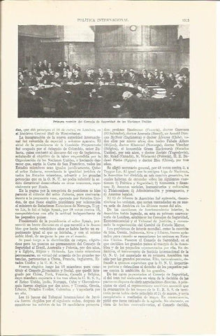 LAMINA V04082: Primera reunion del Consejo de Seguridad de las Naciones Unidas